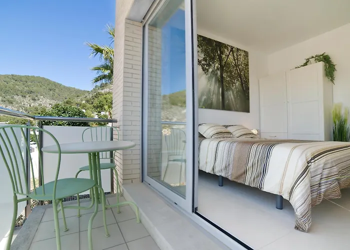 公寓 Modern Duplex In With Private Parking, Sea Views & Terrace 锡切斯